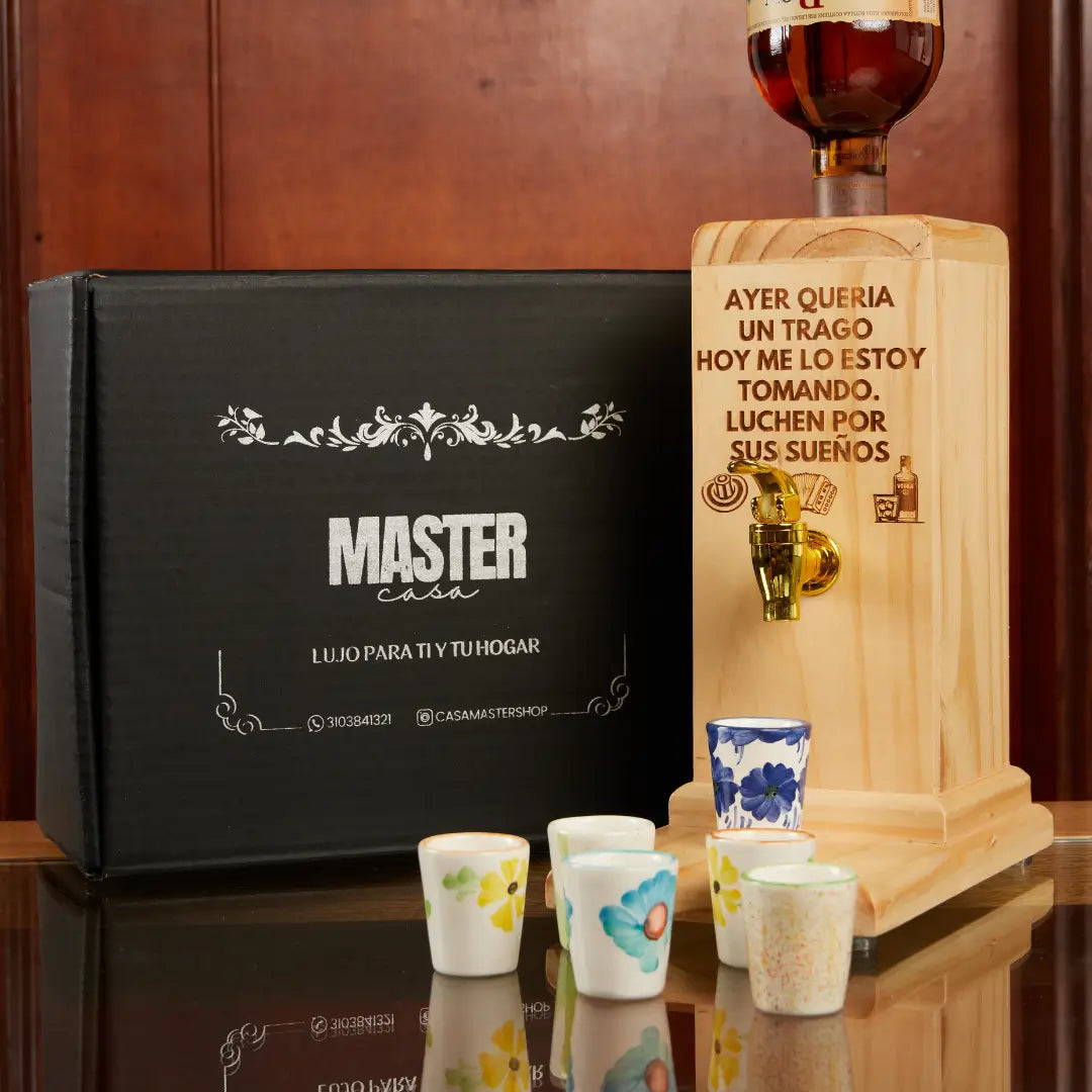 Dispensador de licor Master®: Sirve con estilo