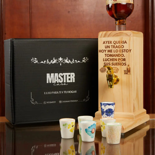Dispensador de licor Master®: Sirve con estilo